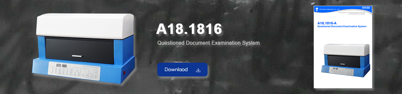 A18.1816 Questioned Document Examination System
