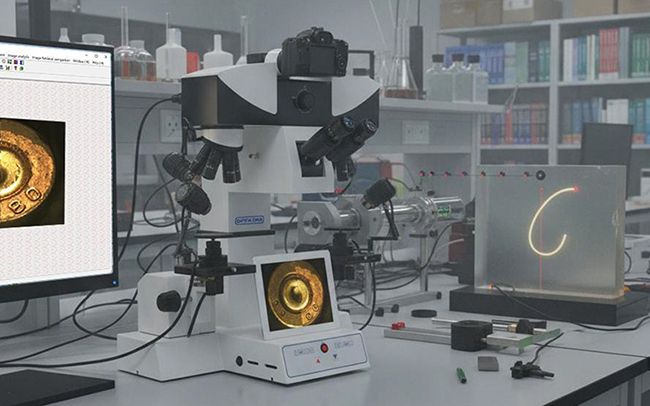 A18.1832 Touch Screen Motorized Digital Comparison Microscope, 2x~240x