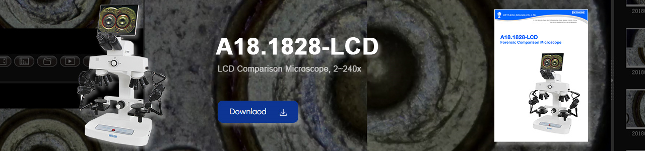 A18.1828-LCD LCD Comparison Microscope, 2~240x