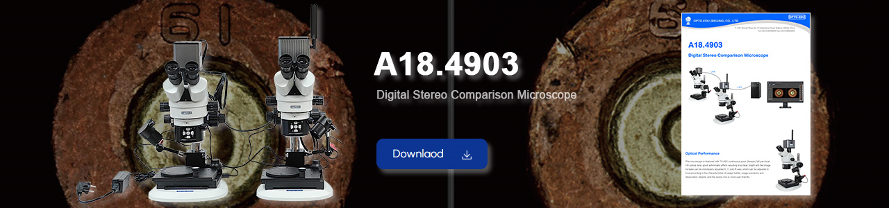 Digital Stereo Comparison Microscope