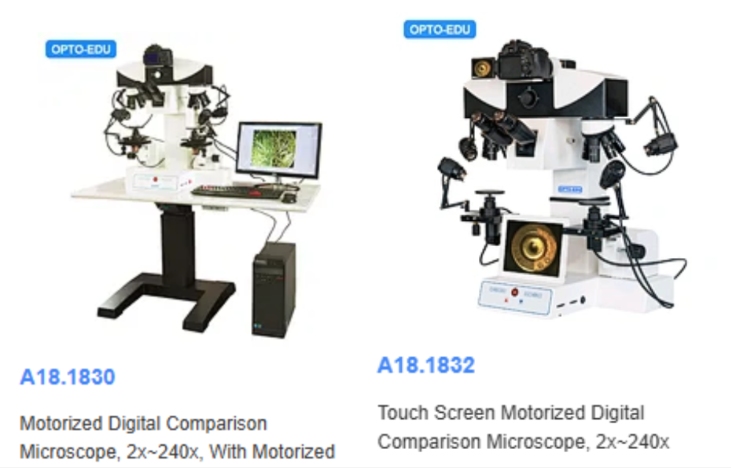 Motorized microscopes for precise, vibration-free analysis