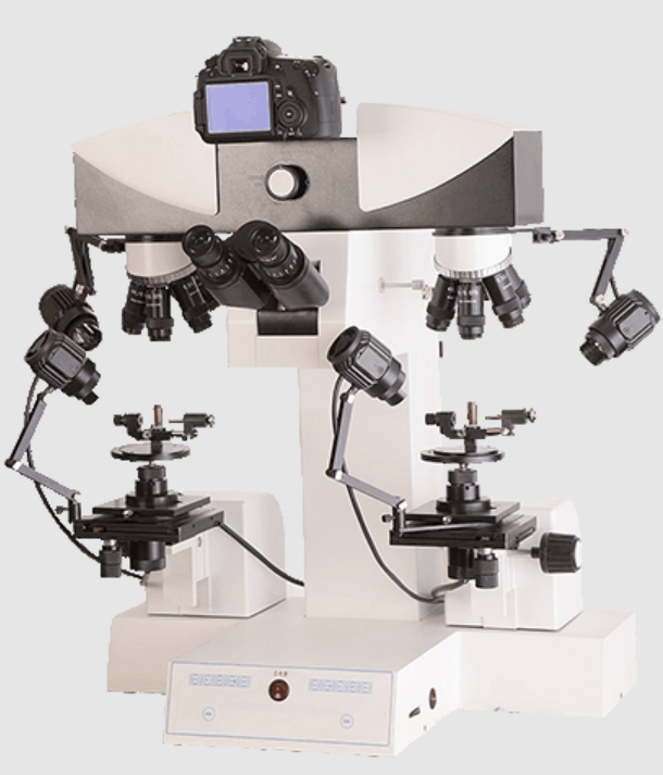 Motorized microscope stage enables precise forensic analysis