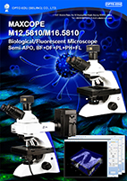 M12.5810/M16.5810 Motorized Biological/Fluorescent Microscope, BF, XYZ Motorized