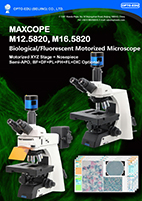 M12.5820/M16.5820 Motorized Fluorescent Microscope, BF/FL, XYZ+Nosepiece Motorized