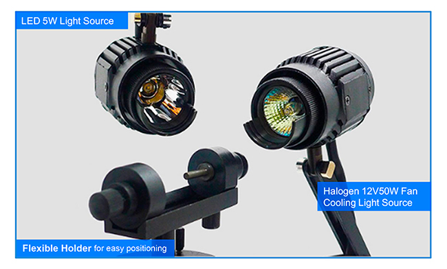 A18.1825 Comparison Microscope, Step Zoom, 3.2~192x