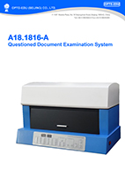 A18.1816 Questioned Document Examination System