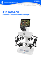 A18.1828-LCD LCD Comparison Microscope, 2~240x