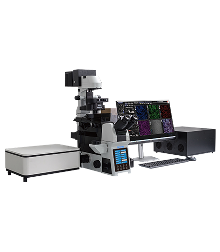 A64.0960 Laser Confocal Scanning Microscope, Full Auto Motorized, BF+PL++FL+DIC