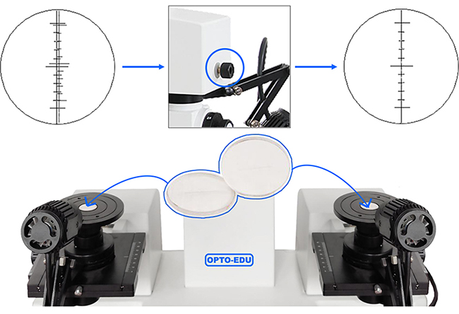A18.1832 Touch Screen Motorized Digital Comparison Microscope, 2x~240x