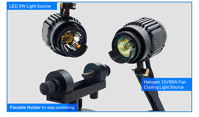 A18.1825-LCD LCD Comparison Microscope, Step Zoom, 3.2~230x