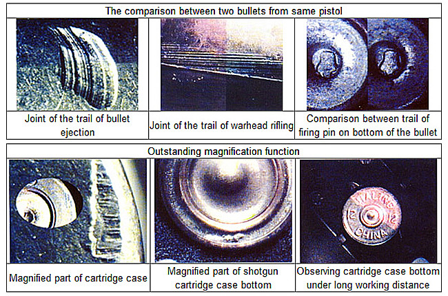A18.1830 Motorized Digital Comparison Microscope, 2x~240x, With Motorized Table