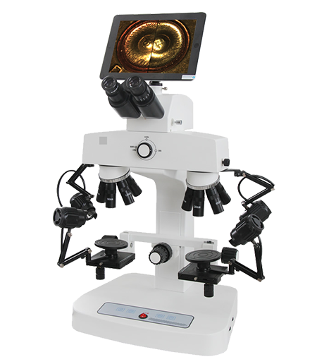 A18.1828-LCD LCD Comparison Microscope, 2~240x