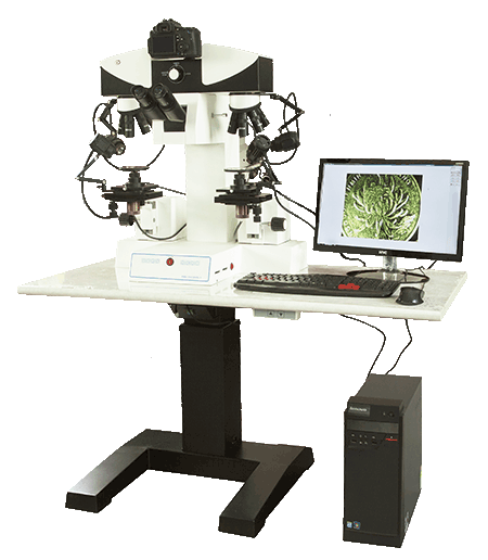 A18.1830 Motorized Digital Comparison Microscope, 2x~240x, With Motorized Table