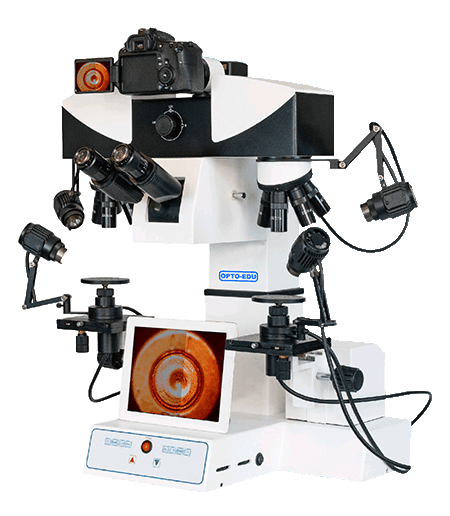A18.1832 Touch Screen Motorized Digital Comparison Microscope, 2x~240x
