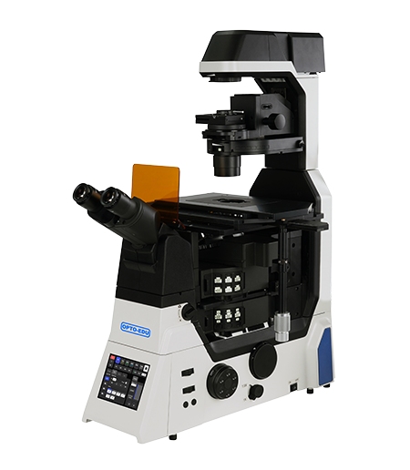 a 6-position turret disc epi-fluorescent illuminator
