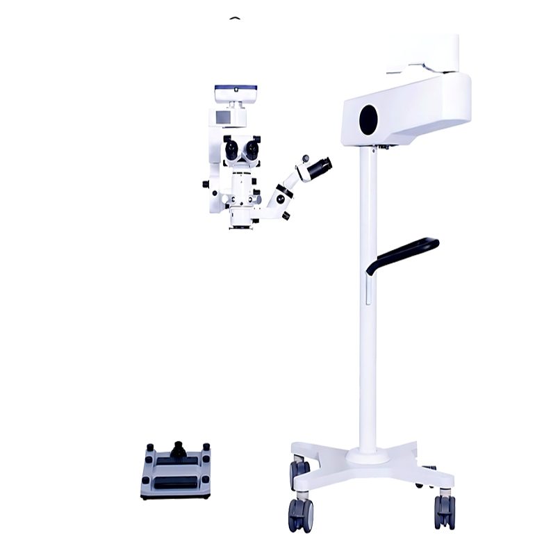 Dual-Head Surgical Microscope for Ophthalmology: Assistant Viewing, Positioning, and BIOM Use Dual-Head Surgical Microscope for Ophthalmology: Assistant Viewing, Positioning, and BIOM Use