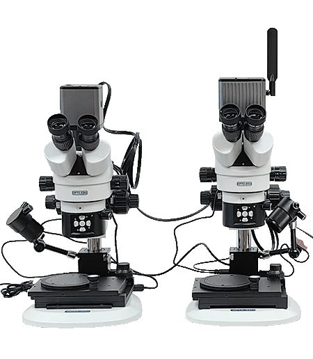 Digital comparison microscope arranged for side-by-side specimen inspection